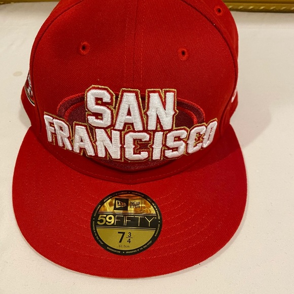 san francisco 49ers fitted hats